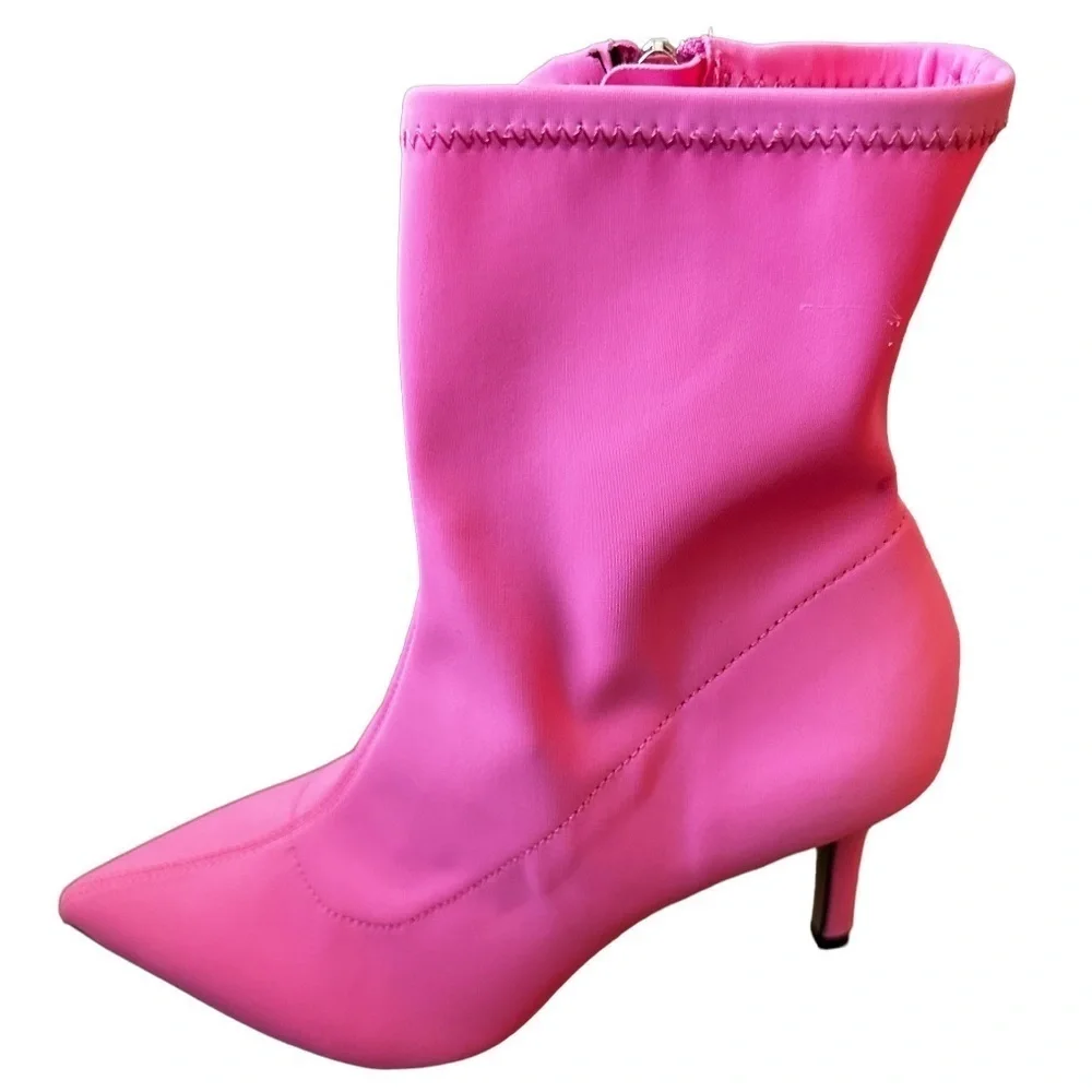 New ELOQUII Neoprene Ankle Boots Size:8W